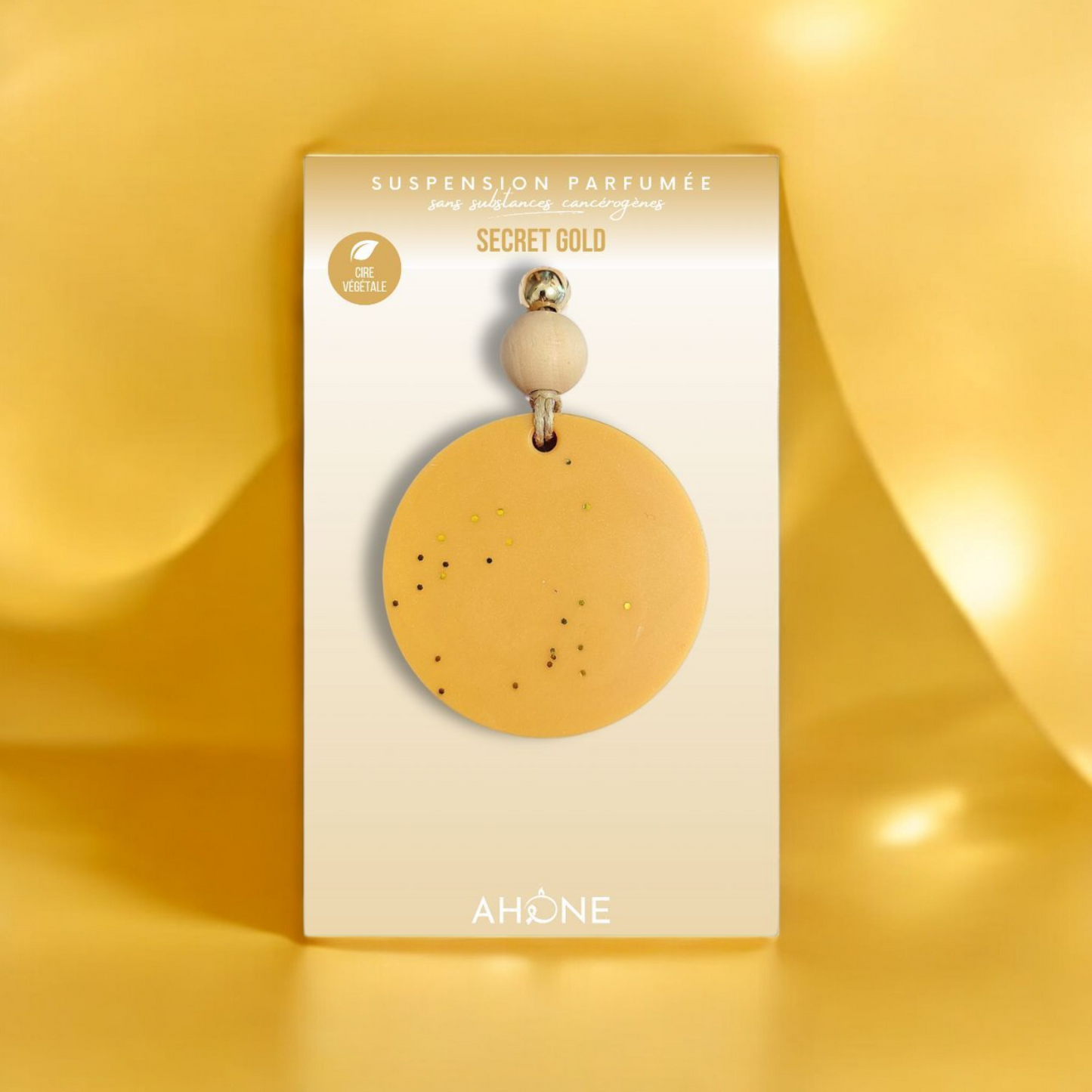 Suspension parfumée 'Secret gold'