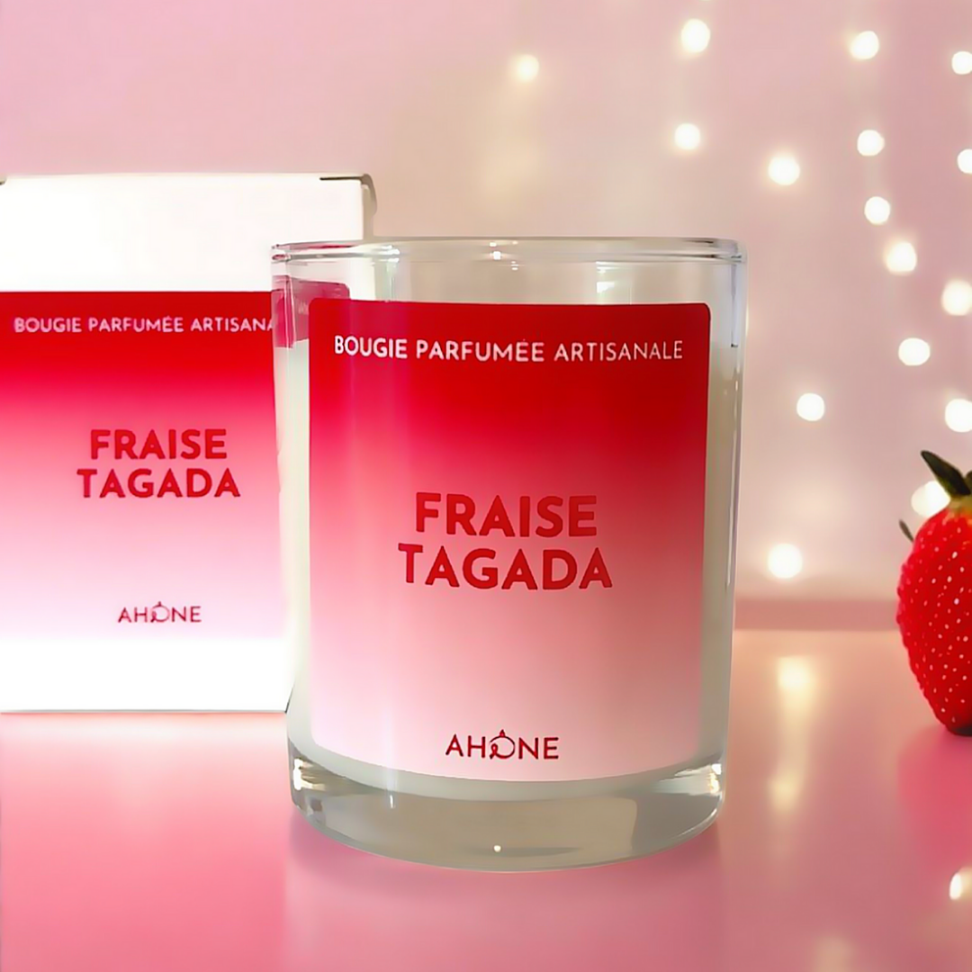 AHONE - Bougie parfumée 'Fraise tagada'