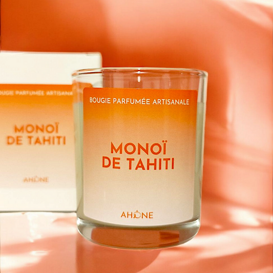 AHONE - Bougie parfumée 'Monoï de Tahiti'