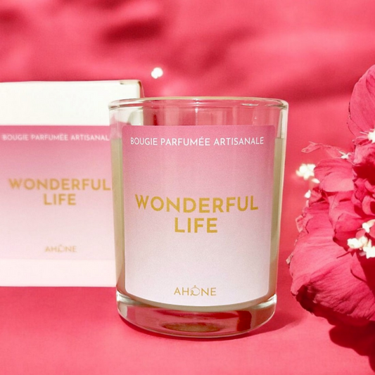 AHONE - Bougie parfumée 'Wonderful life'