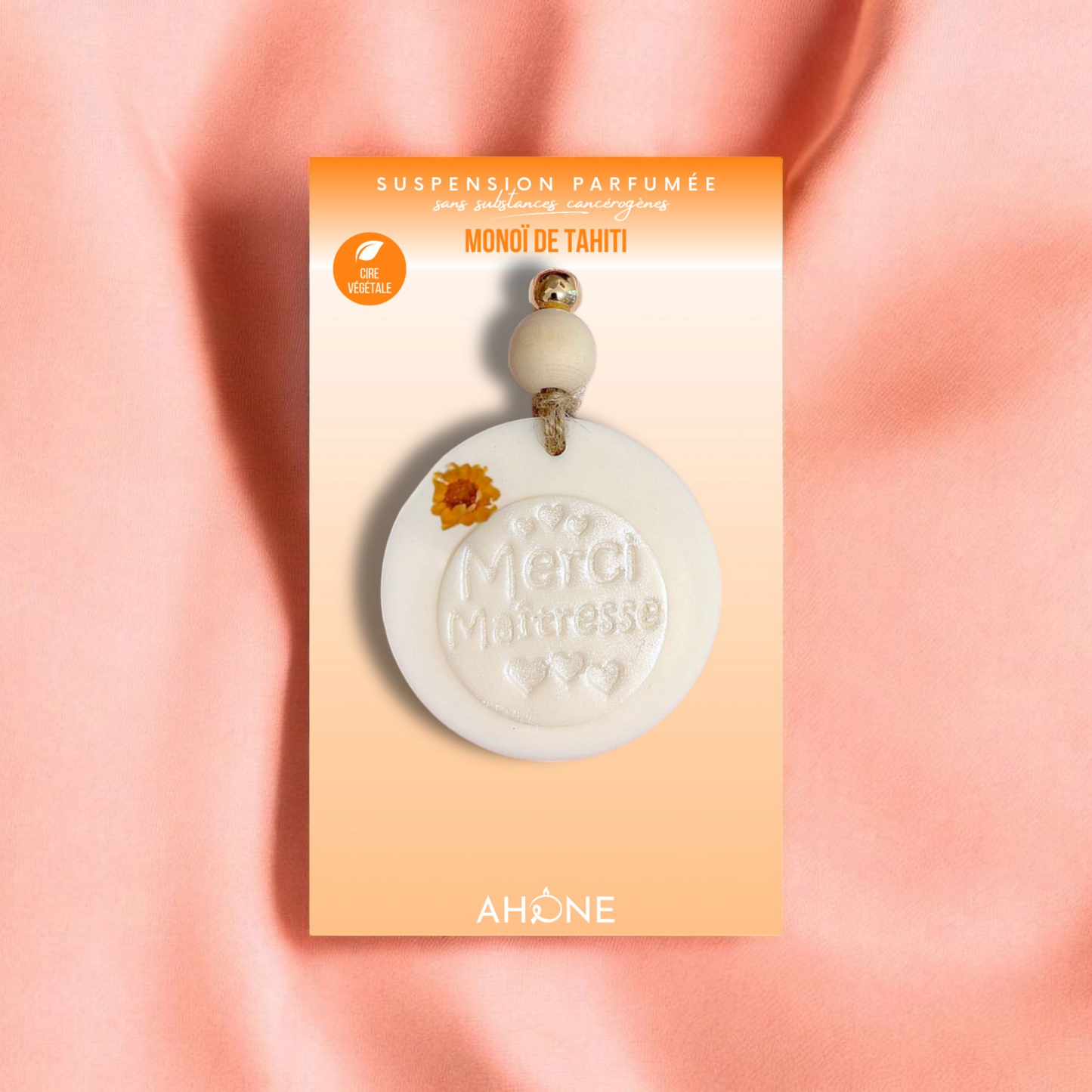 Suspension parfumée 'Merci Maîtresse' (divers parfums)